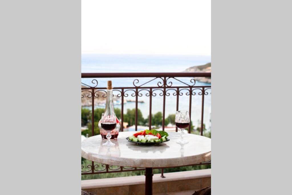 Villa Nikis Seaside House à Vlichadia Extérieur photo